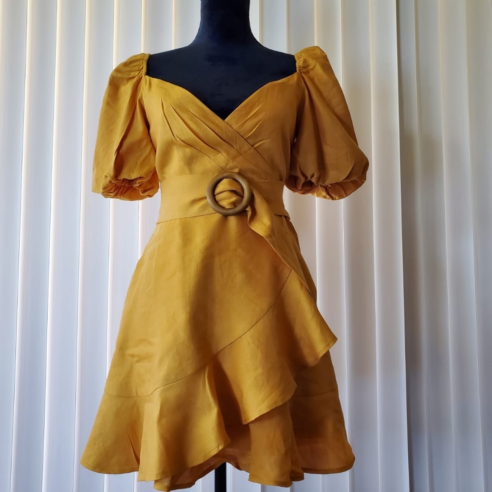 Yellow Fashion Dress